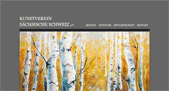 Desktop Screenshot of kunstverein-saechsische-schweiz.eu